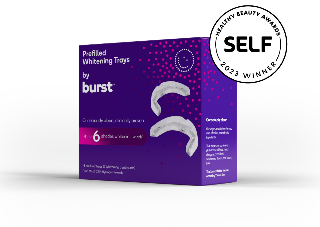 Prefilled Whitening Trays | BURST Oral Care