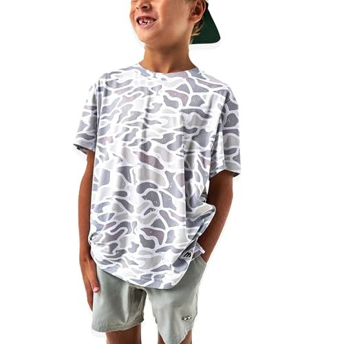 Burlebo Youth Go to Tee - White Camo | Amazon (US)