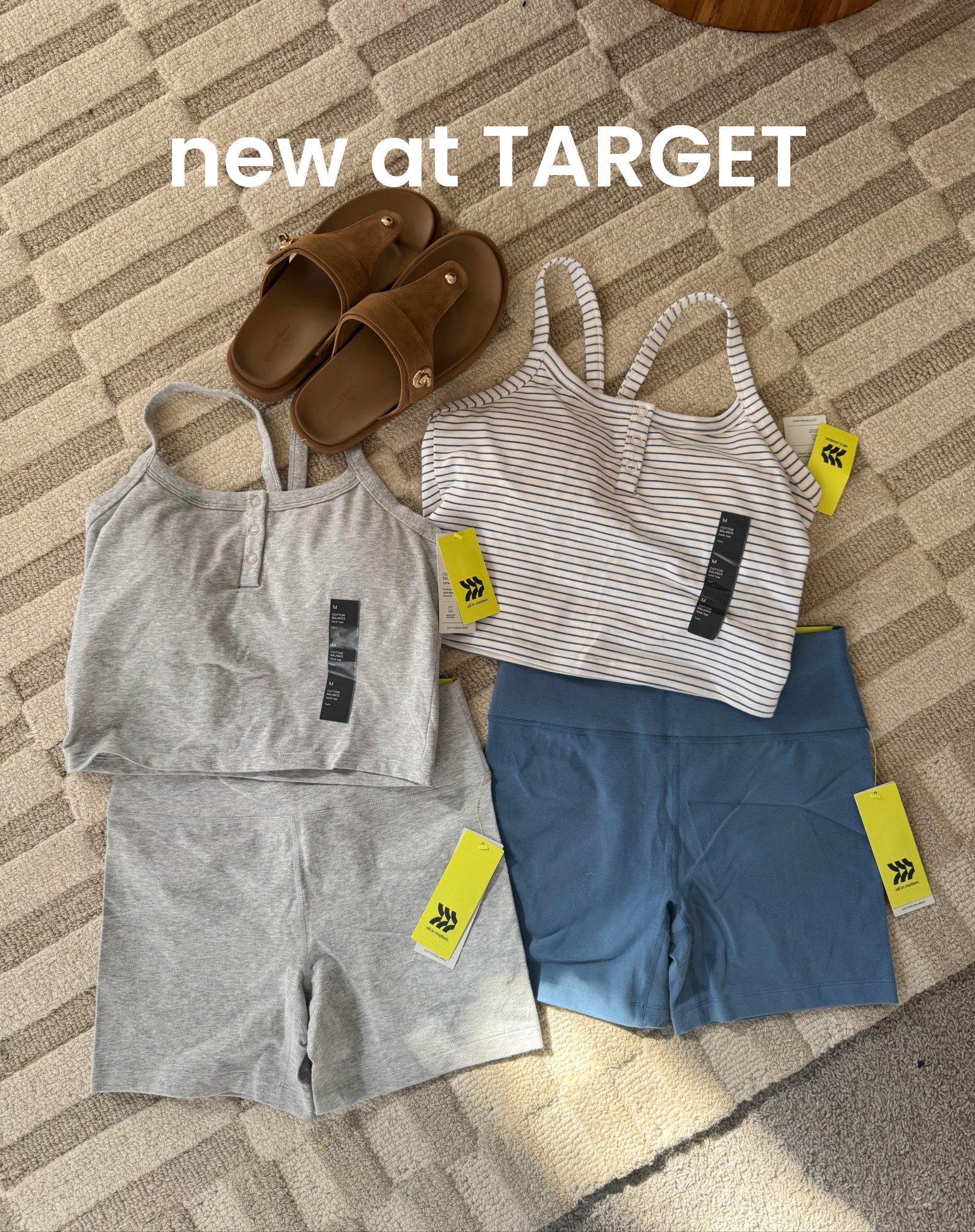 New at Target!! These tops have built in bras and the bikers are SO soft and comfy. Pair with a sweater and it makes the cutest outfit. #target #targetnewarrivals #bratop

#LTKgrwm #LTKootd #LTKValentine