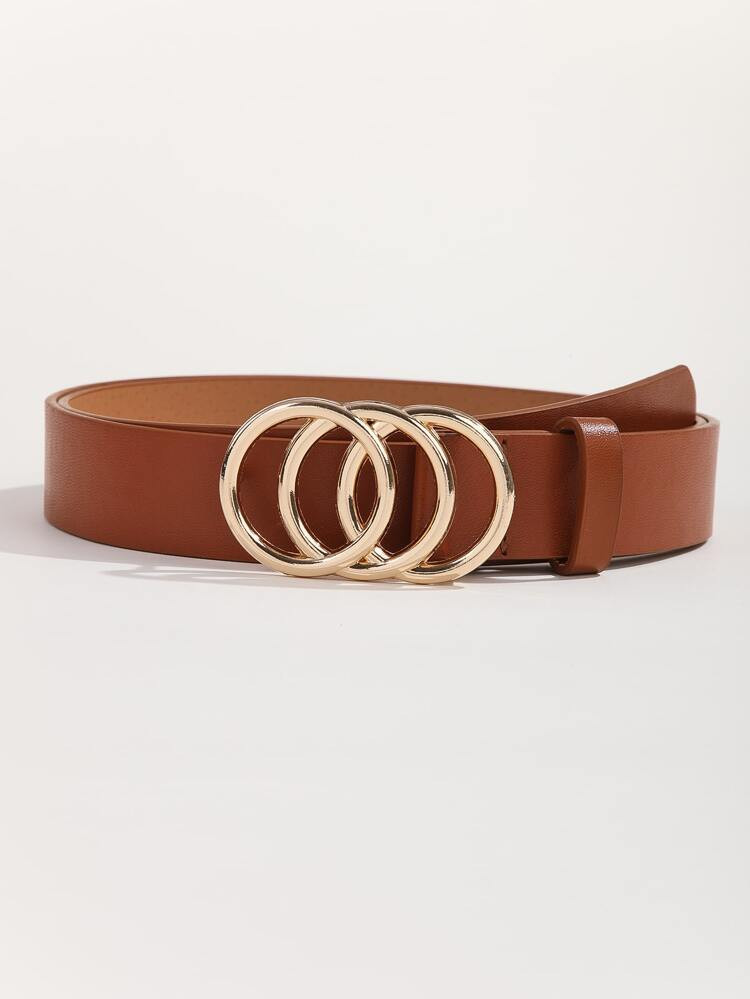 Round Buckle Belt | SHEIN