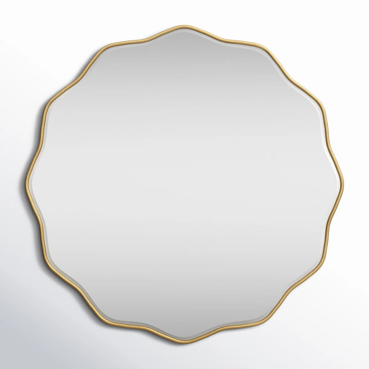Francina Scalloped Mirror | Wayfair North America