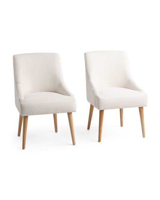 2pk Upholstered Karen Dining Chairs | TJ Maxx