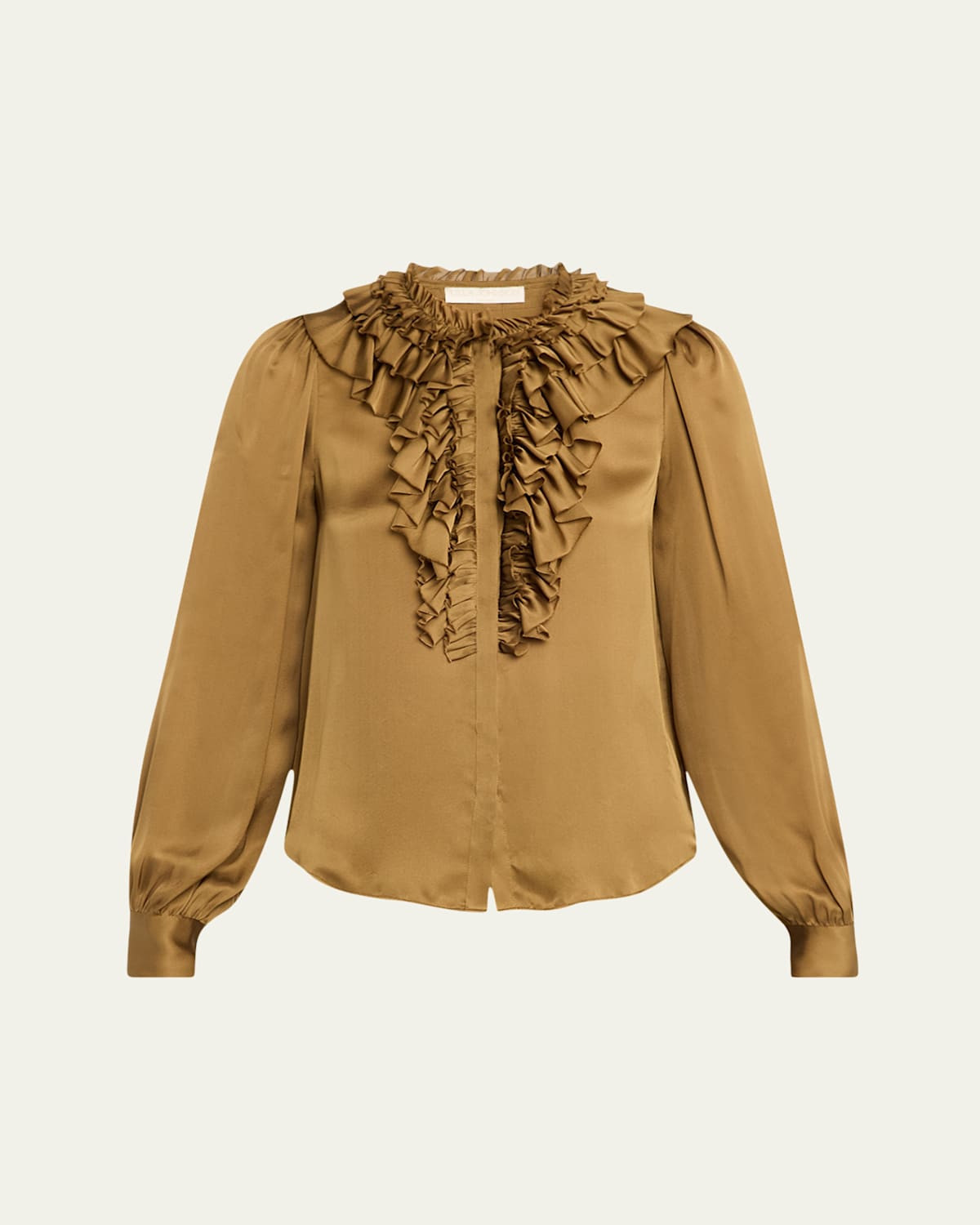 Rouen Ruffled Silk Blouse | Bergdorf Goodman
