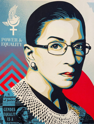 Shepard FaireyShepard Fairey A Champion of Justice Ruth Bader Ginsburg Political Hero