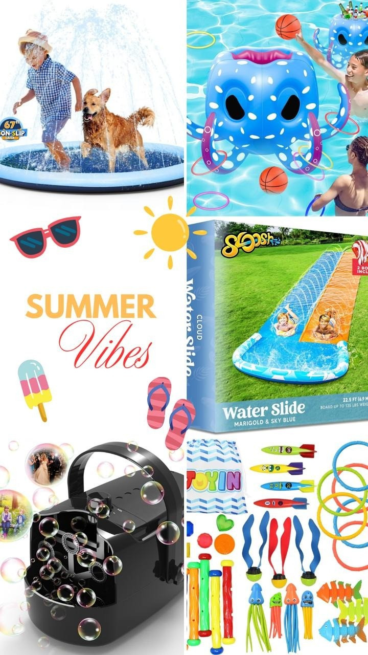 Summer VibesDive into Summer Fun with Exciting Water ToysEnjoy endless summer days with our vibrant collection of water toys and accessories. Perfect for outdoor play and creating lasting memories!

#LTKSeasonal #LTKSwim #LTKFamily