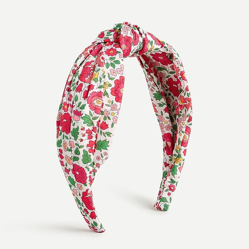 Knot headband in Liberty® print | J.Crew US