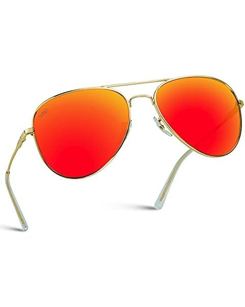 Veda Tinda Aviator Sunglasses for Women Men Retro Trendy Vintage Sunglasses Classic 100% UV400 Pr... | Amazon (US)