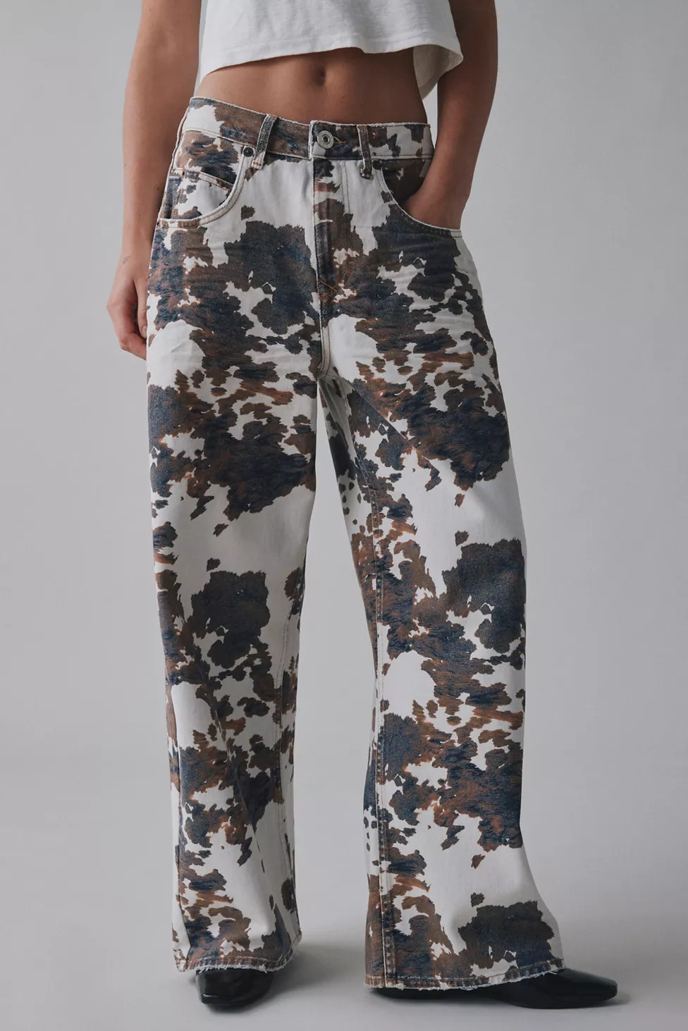 BDG Jaya Printed Baggy Boyfriend Jean | Urban Outfitters (US and RoW)