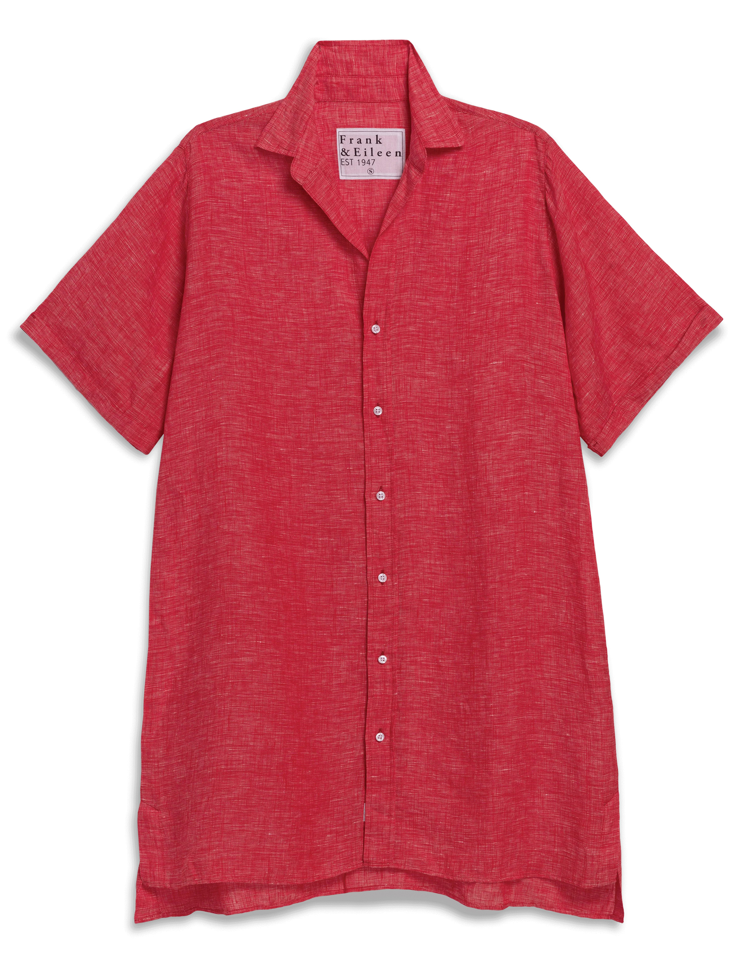 ROSEMARY Red, Italian Classic Linen | Frank & Eileen