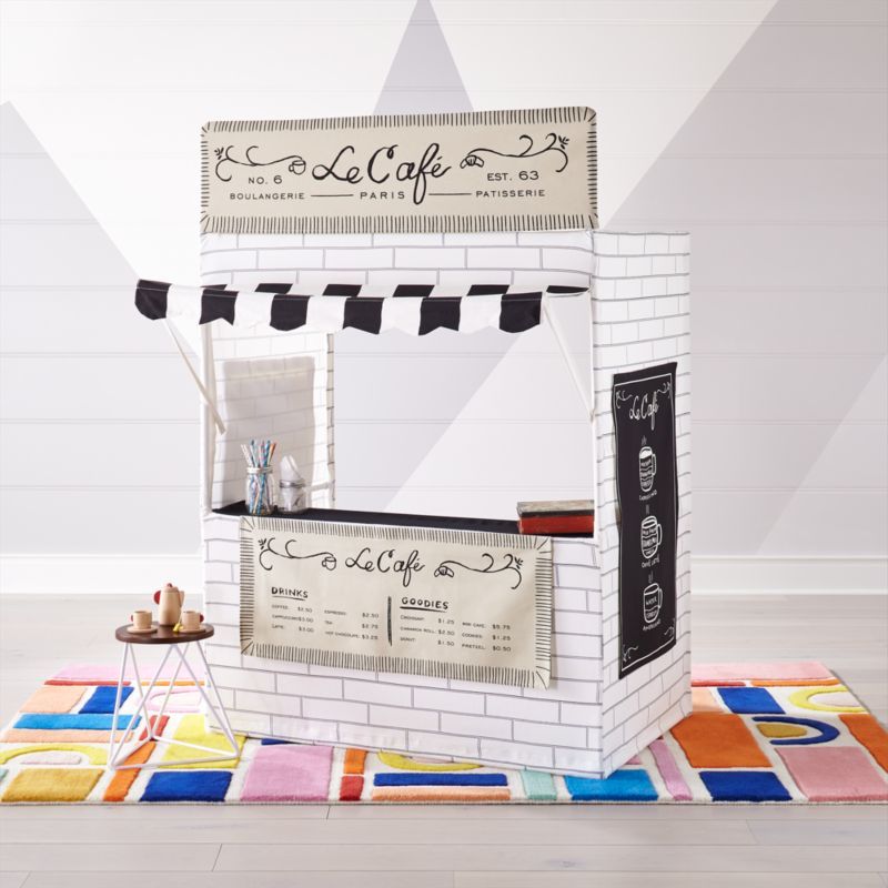 Snack Shack Canvas Kids Playhouse + Reviews | Crate & Kids | Crate & Barrel