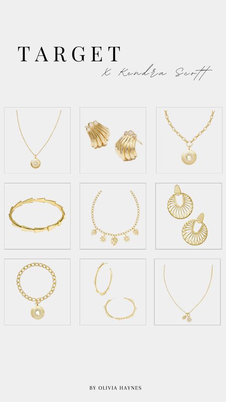 new Kendra Scott x Target collection 🐚

target finds // gold jewelry // new arrivals // summer style // affordable style 

#LTKFindsUnder50 #LTKSeasonal #LTKStyleTip