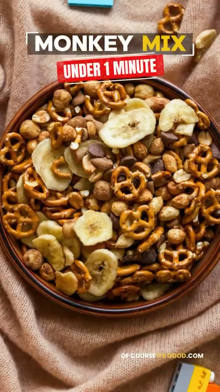 OF COURSE IT’S GOOD 👩🏻‍🍳 UNDER 1 MINUTE | Monkey Mix 🥨🍌

Full recipe: ofcourseitsgood.com


#LTKvlog #LTKHome #LTKfoodie