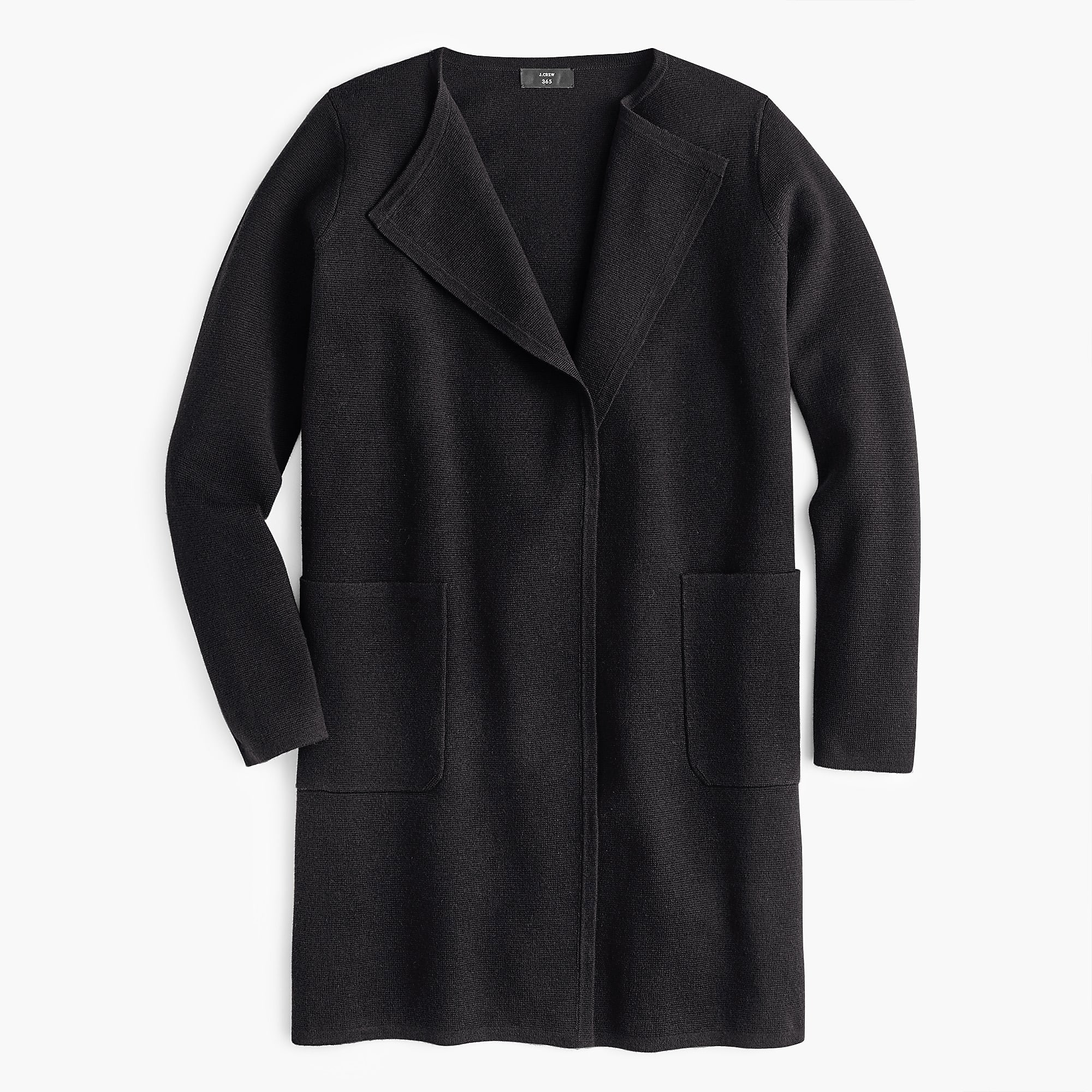 Juliette collarless sweater-blazer | J. Crew US