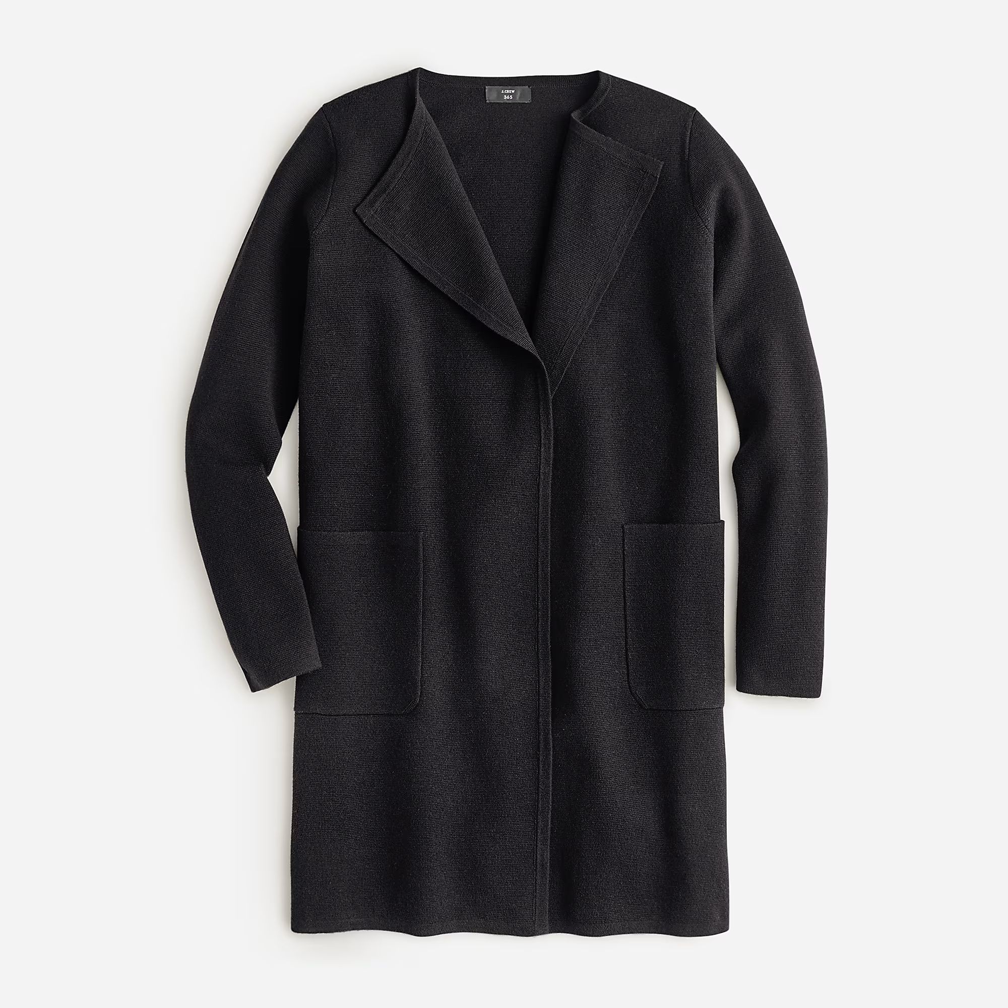 Juliette collarless sweater-blazer | J.Crew US