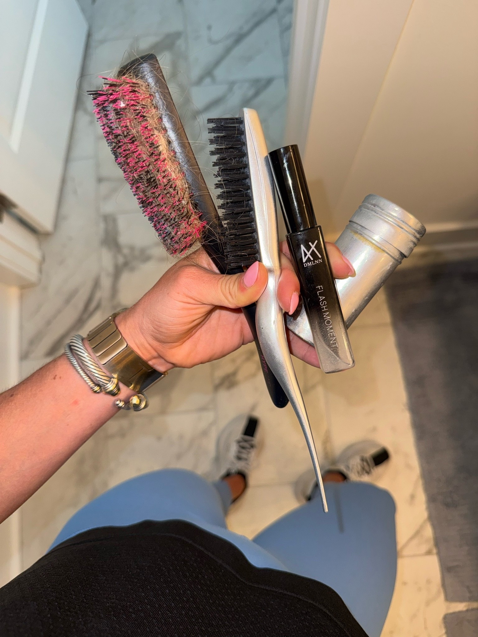 My slick back hair holy grails… 
Boar brush/comb first → wax stick → mini brush for the flyaways = the cleanest slick back every time✨

#LTKselfcare #LTKBeauty