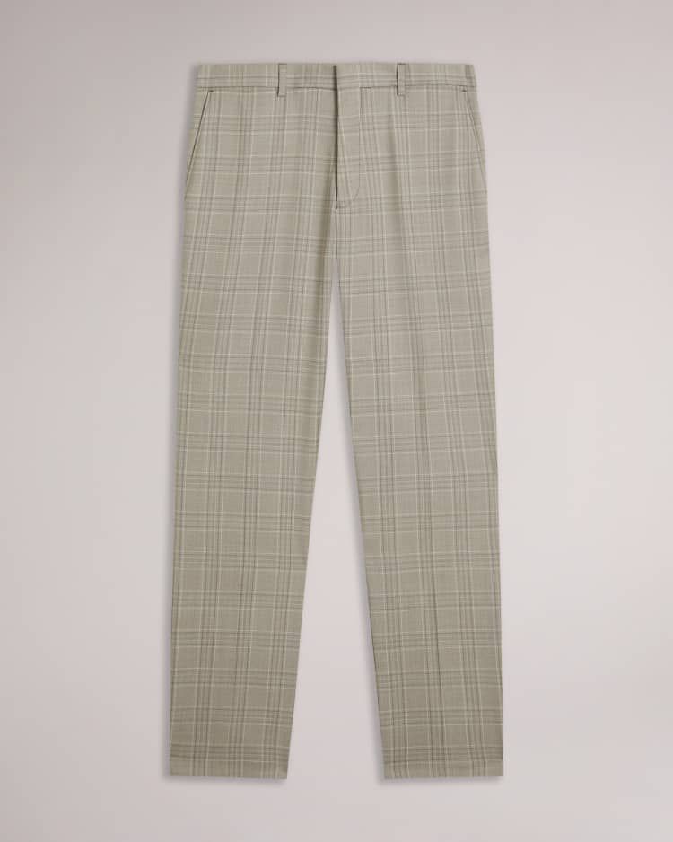 Wool Check Suit Trousers | Ted Baker (UK)