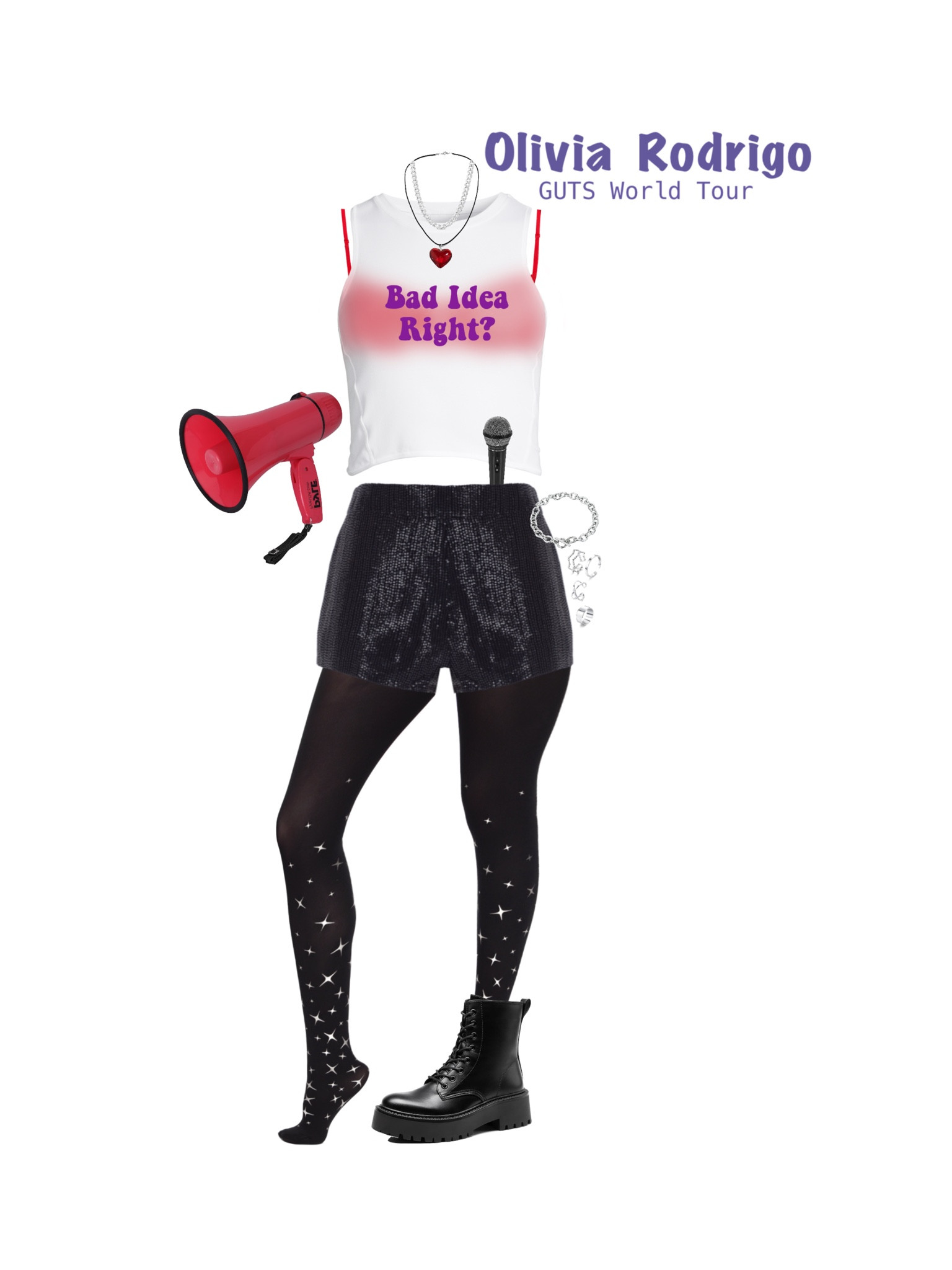 Day 6/31 Halloween Costume Ideas: Olivia Rodrigo - GUTS World Tour! All pieces come in straight and plus sizes, ranging from XS-4X!!! 

#LTKHalloween #LTKStyleTip #LTKPlusSize