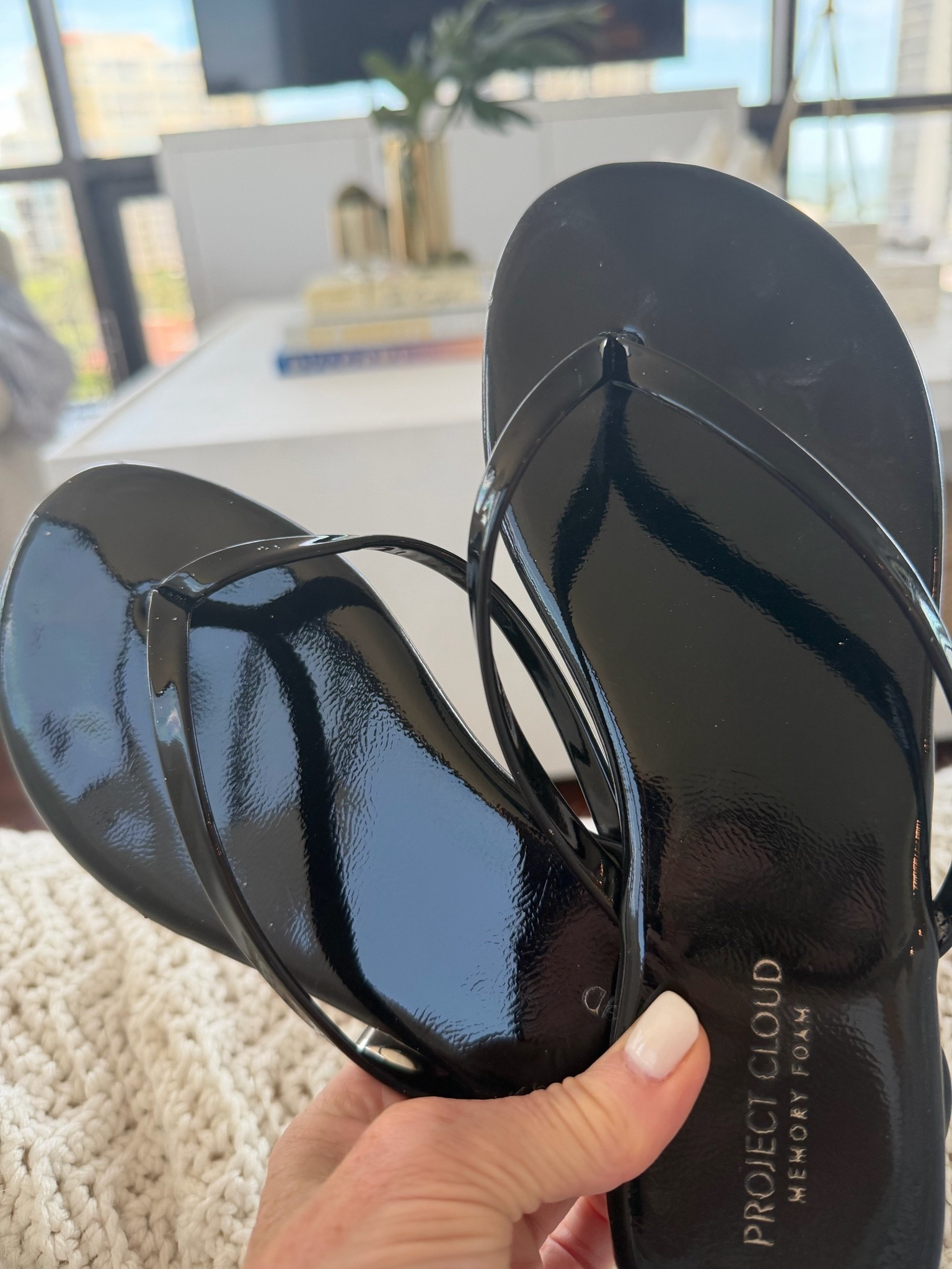 I like that these look a little dressy with the patent leather.  And very comfy too

#LTKOver40 #LTKSeasonal
