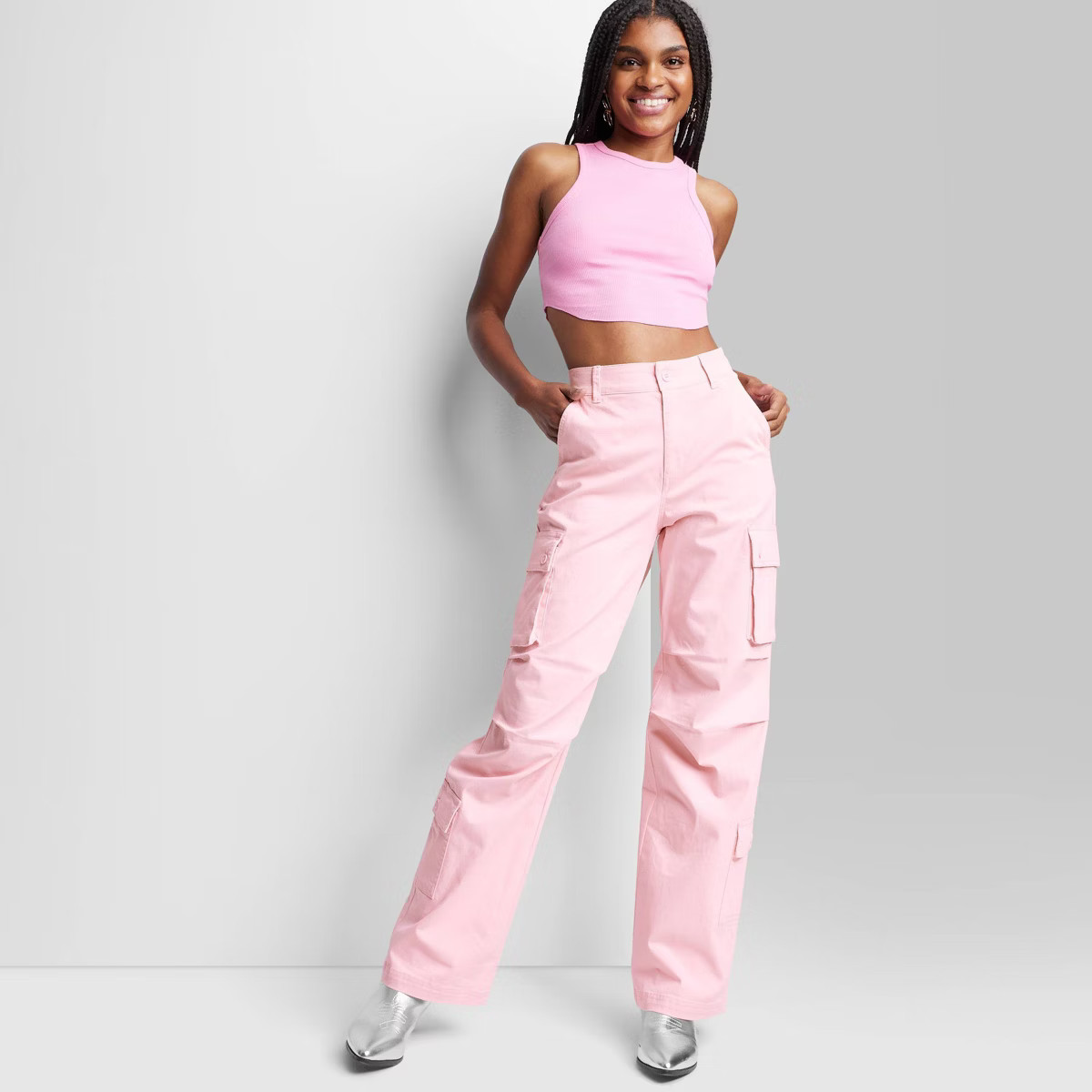 Women's High-Rise Cargo Utility Pants - Wild Fable™ | Target