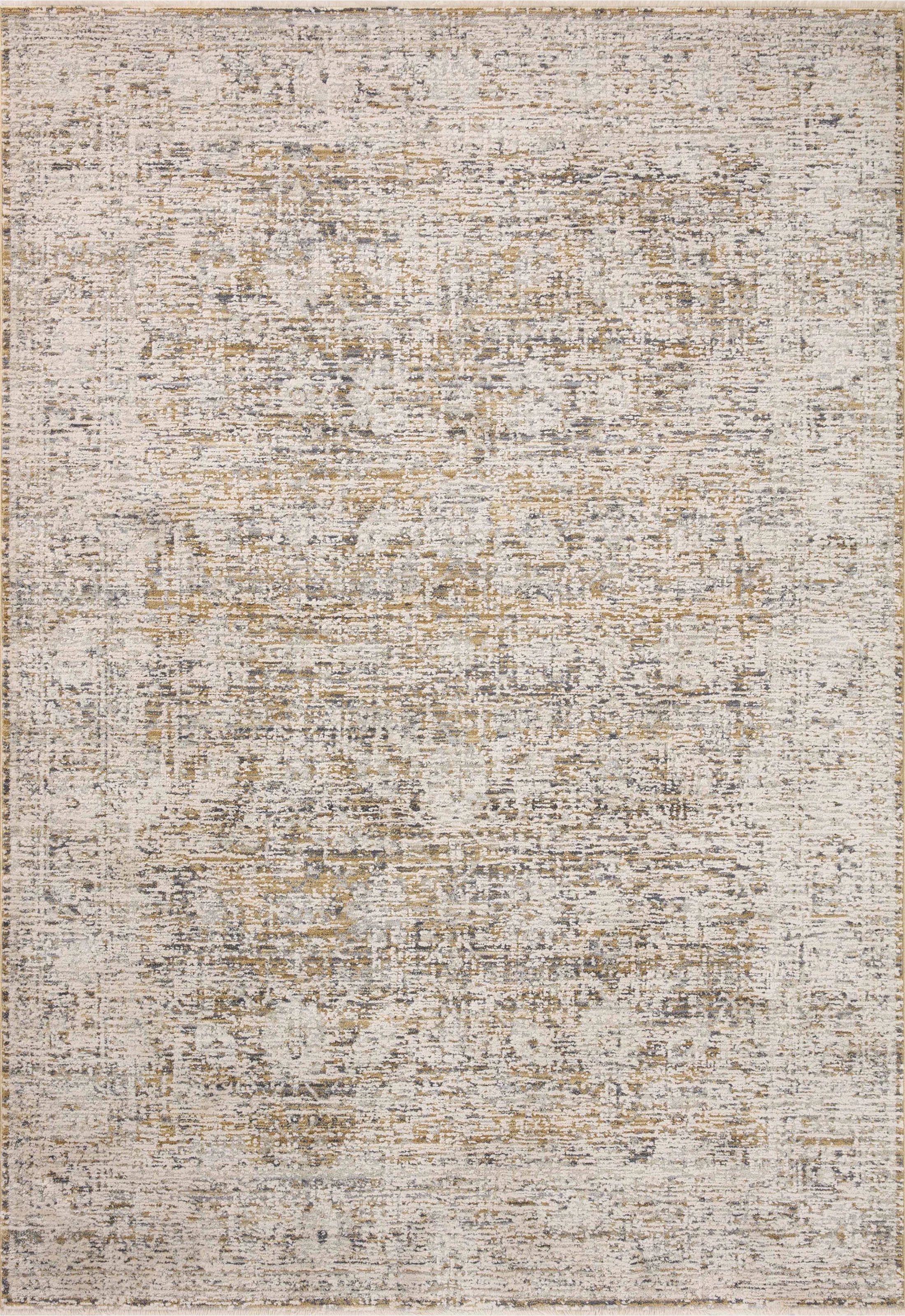 Amber Lewis x Loloi Alie Gold / Beige Area Rug | Wayfair North America