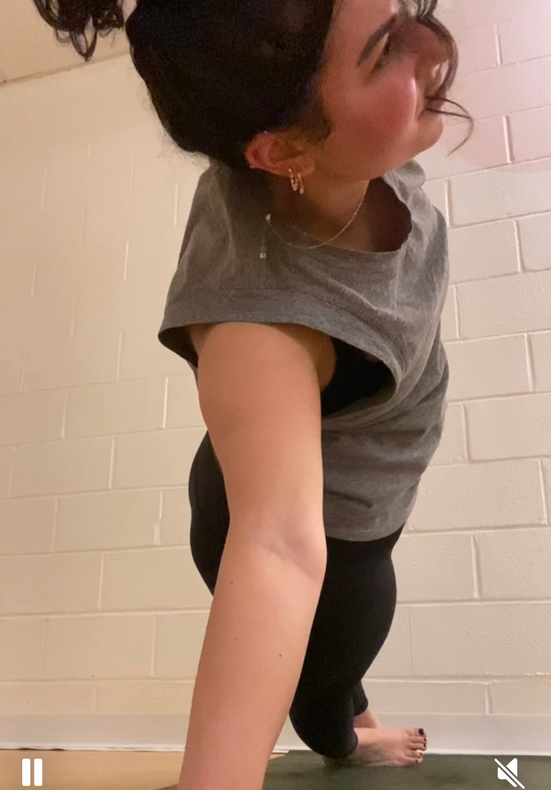 My favorite shirt for hot yoga. It doesn’t move but is breathable 

#LTKSummerEdit