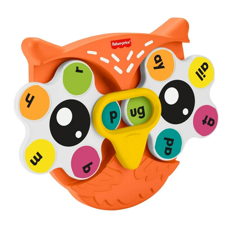 Fisher-Price Spin ‘n Rhyme Fidget Spinner Plastic Learning Activity Toy for Preschool Kids | Walmart (US)