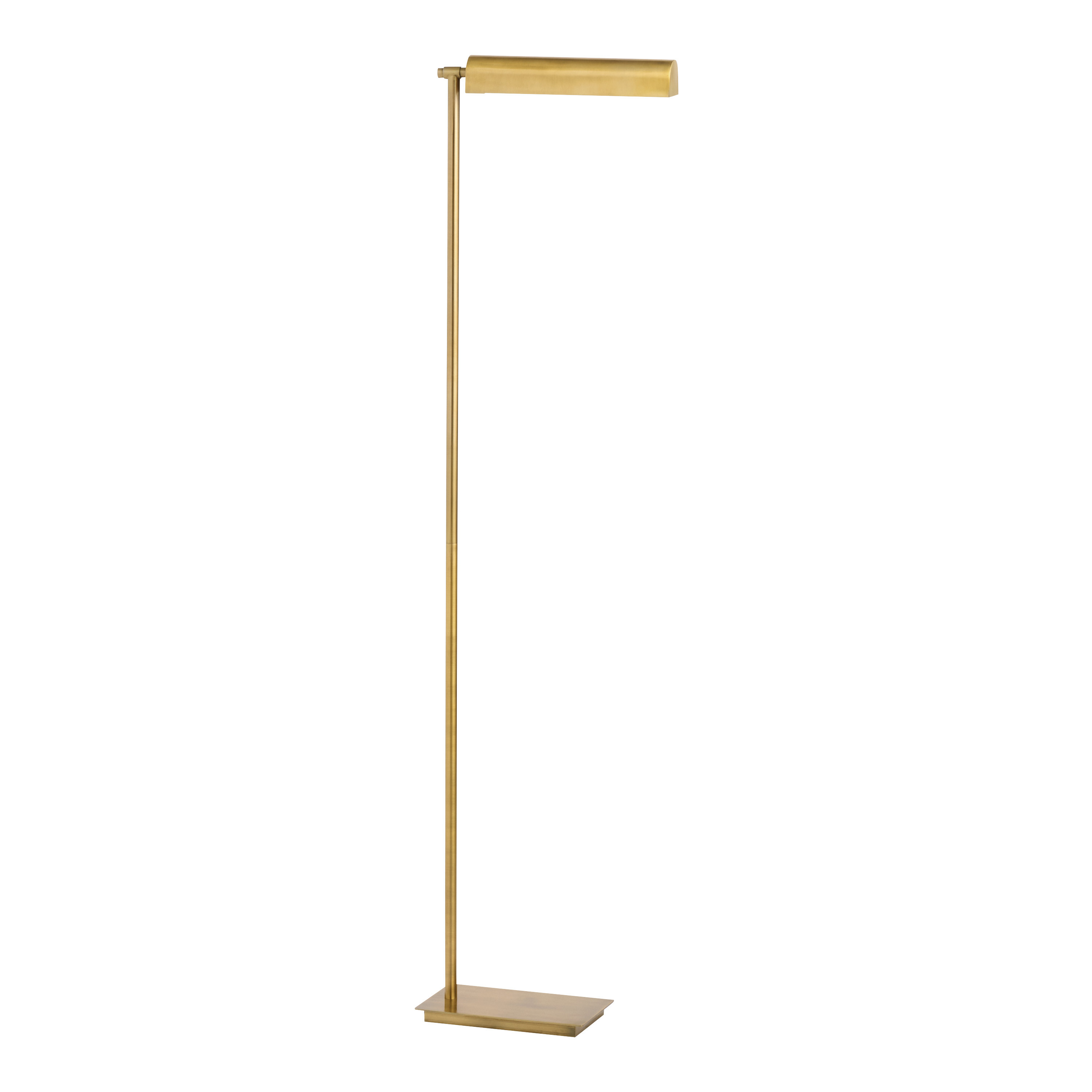 Remi Antique Brass Task Floor Lamp | World Market