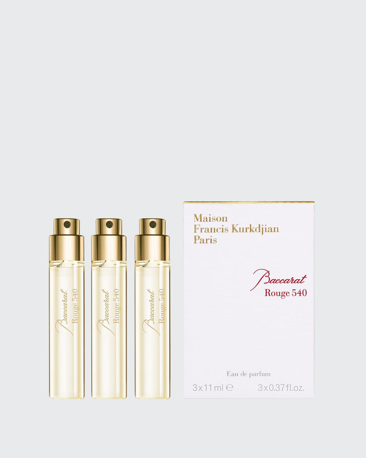 Maison Francis Kurkdjian Baccarat Rouge 540 Eau de Parfum Travel Spray Refills, 3 x 0.37 oz. | Bergdorf Goodman