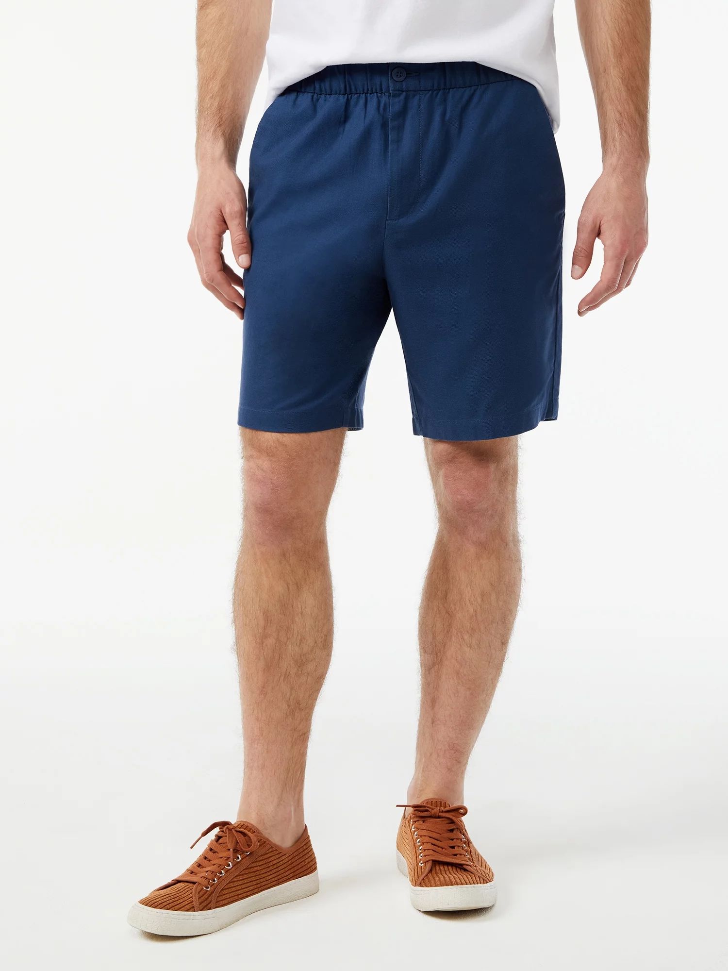 Free Assembly Men's Cotton Tencel Vacation Shorts | Walmart (US)