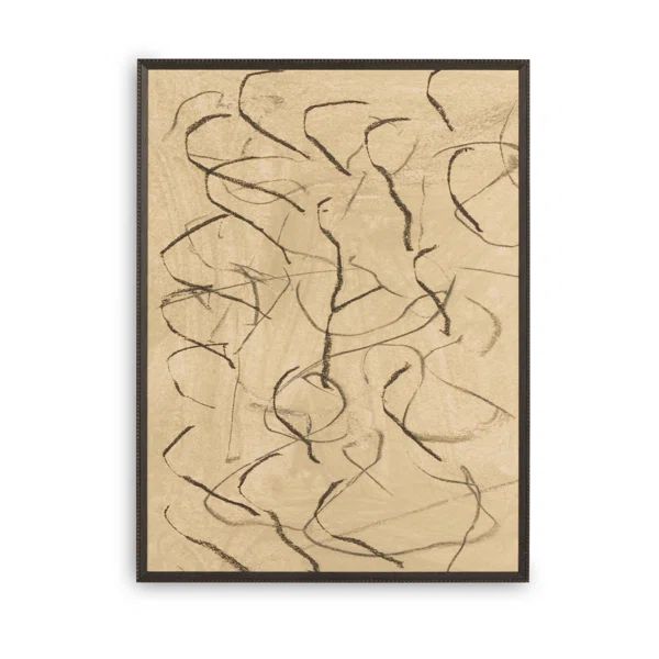 Drawn Framed Dan Hobday - Single Picture Frame Painting on Canvas | Wayfair North America