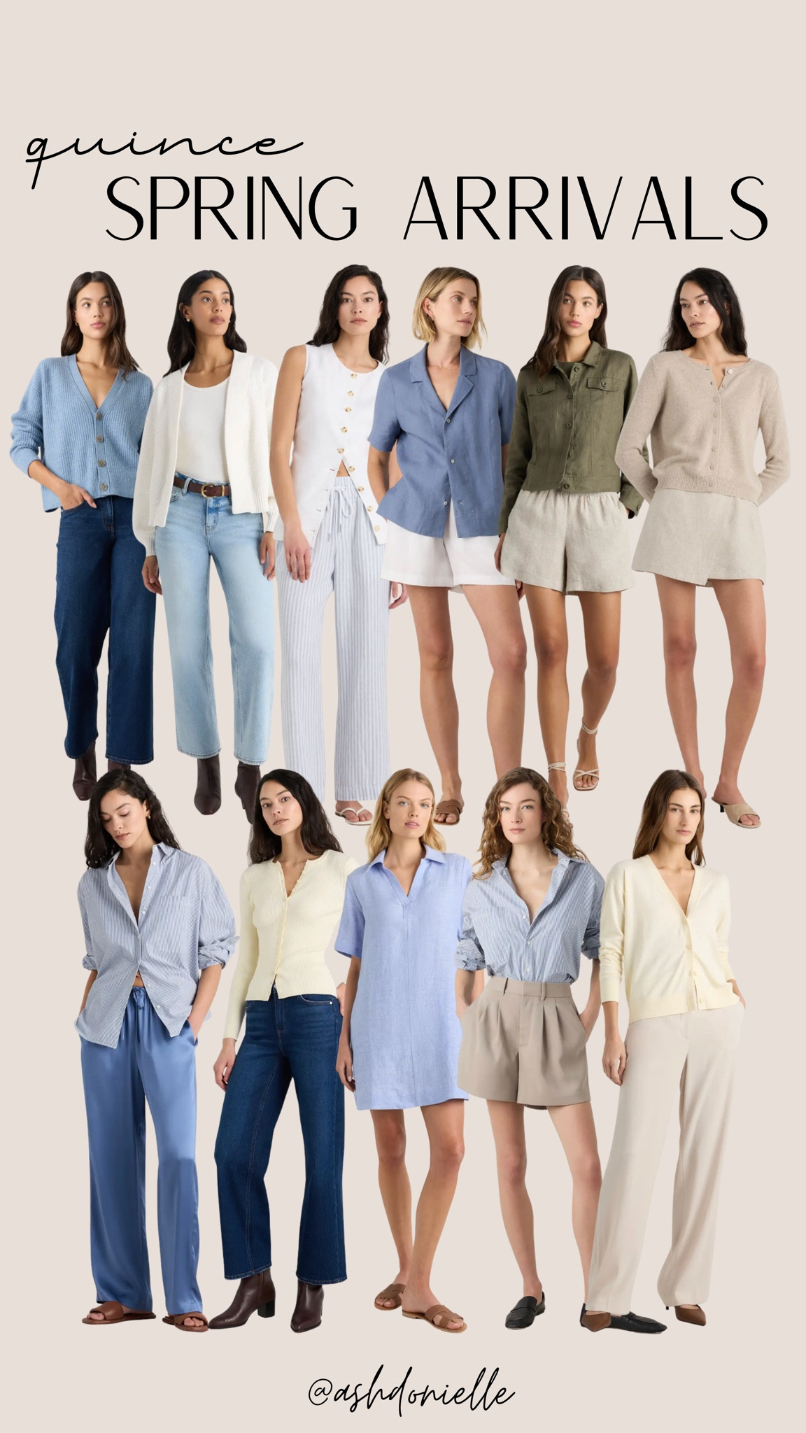 Quince spring fashion arrivals

spring midi dresses
pastel lightweight cardigans
linen wide leg pants outfits
floral brunch outfit ideas
neutral capsule wardrobe pieces
elevated athleisure sets
lightweight denim jackets
woven ballet flats and loafers
coastal chic matching sets
oversized button down styling outfits

#LTKootd #LTKSaleAlert #LTKSeasonal