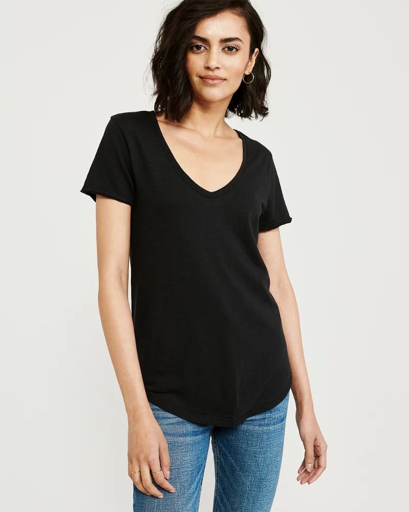 Short-Sleeve Soft A&F Tee | Abercrombie & Fitch US & UK