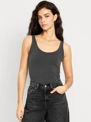 First-Layer Scoop-Neck Tank Top | Old Navy (US)