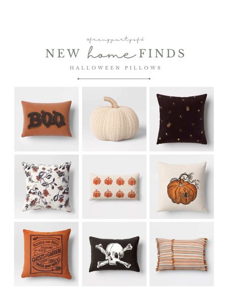 New pillows for Halloween! Most of these have the option to purchase the pillow cover or pillow and insert. Pillow covers are only $12!

#LTKunder50 #LTKhome #LTKSeasonal