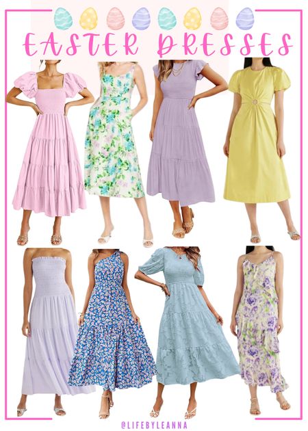 Spring Easter dresses for women! 



#easterdresses
#springdresses


#LTKstyletip #LTKfindsunder50 #LTKSeasonal