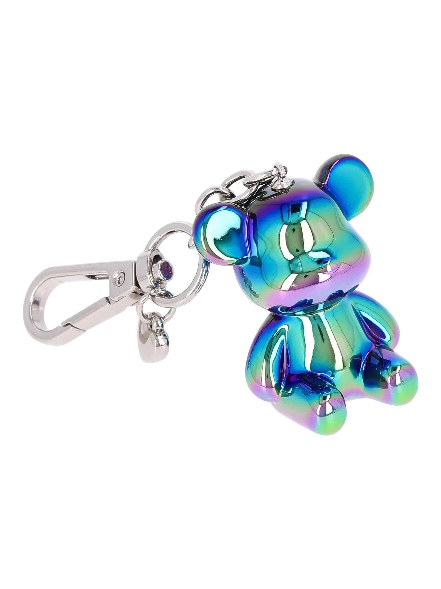 No Boundaries Women's  Bag Charm, Iridescent Bear | Walmart (US)