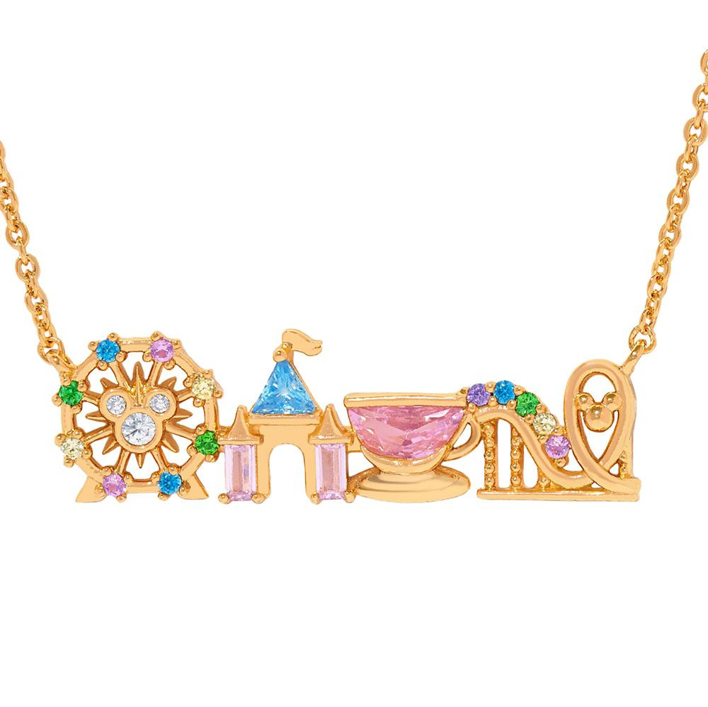 Disneyland Attractions Necklace by Girls Crew | Disney Store