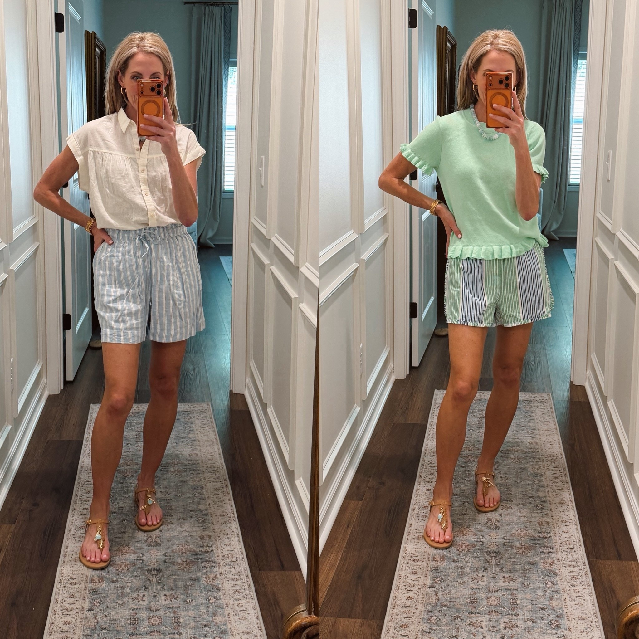 Walmart new arrivals just hit my doorstep. Trust me. These are just as good as last week. Maybe even better because you can just pack all of these up and head out for a fun getaway. Honestly, these outfits look way more expensive than they are and you are going to be so surprised.