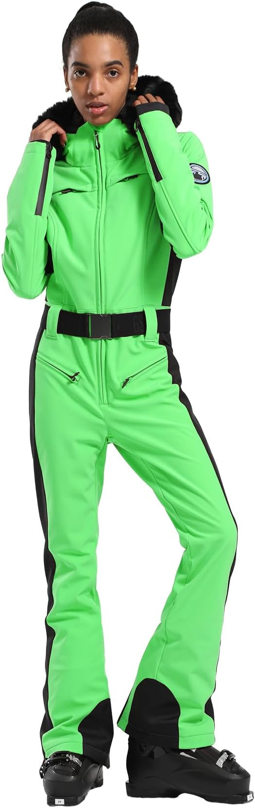 GSOU SNOW Womens Ski Suit One Piece Snowsuit Snowboard Slim Insulated Jumpsuit Jacket Waterproof ... | Amazon (US)