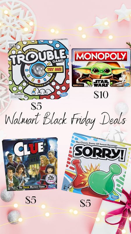 Walmart black Friday deals on games! Lots $5-$10!

#LTKHoliday #LTKCyberWeek #LTKHolidaySale