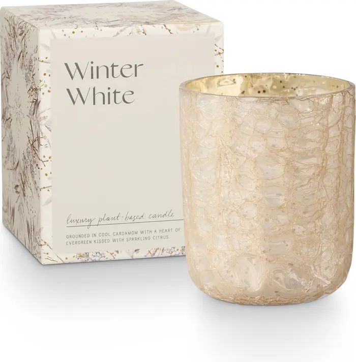 Winter White Mercury Glass Candle | Nordstrom