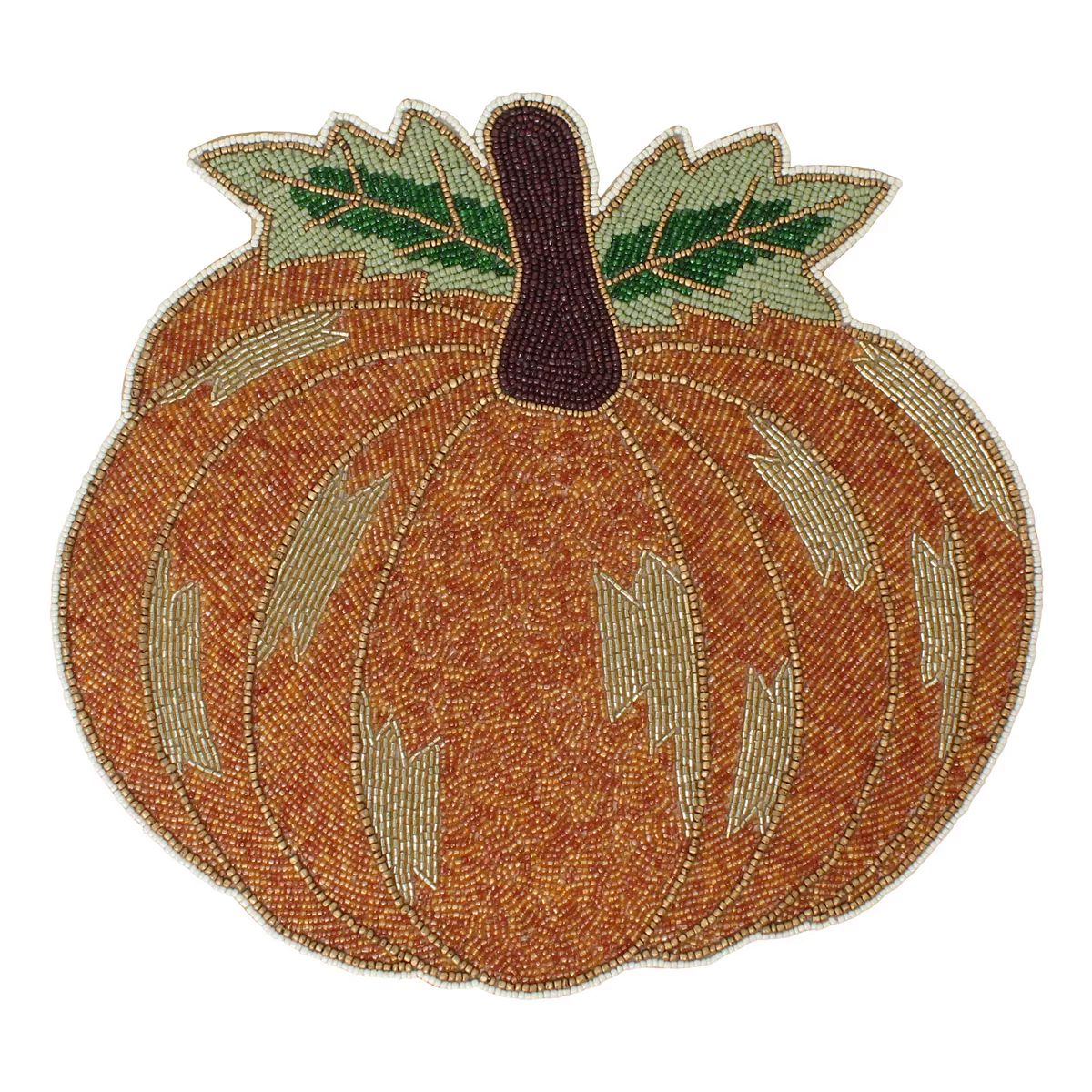 Celebrate Together™ Fall Beaded Pumpkin Placemat | Kohl's