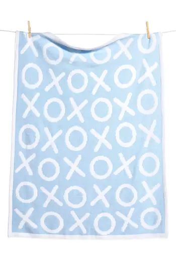 Nordstrom Baby Chenille Blanket, Size One Size - Blue | Nordstrom