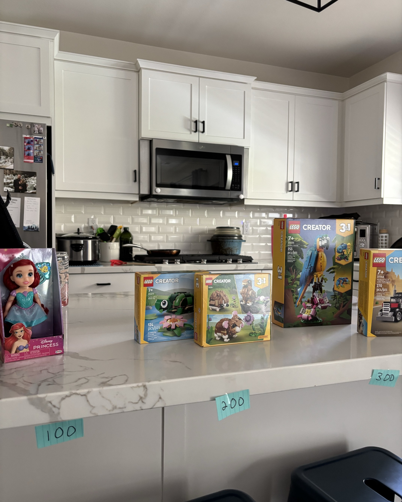 My kids got to trade in some stars from the skylight calendar chore chart to get a new toy! My daughter picked a Rapunzel doll (that she already opened 😂) and my son picked the Lego truck set. It’s so fun having Skylight Calendar to help them be self motivated and learn responsibility. And even more fun getting to reward them  

#LTKKids #LTKmomlife #LTKHome
