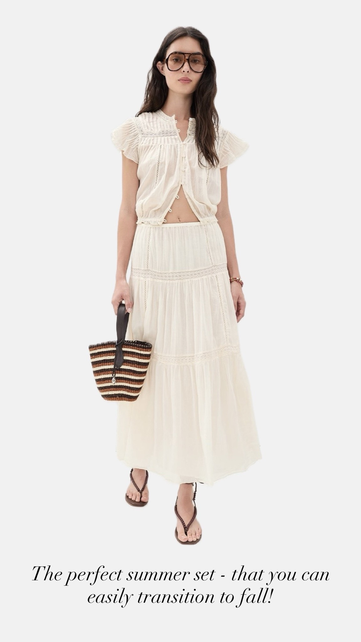 Obsessed with this set for the remainder of summer - styled perfectly here - and love how  — daily edit cover from Found by Em