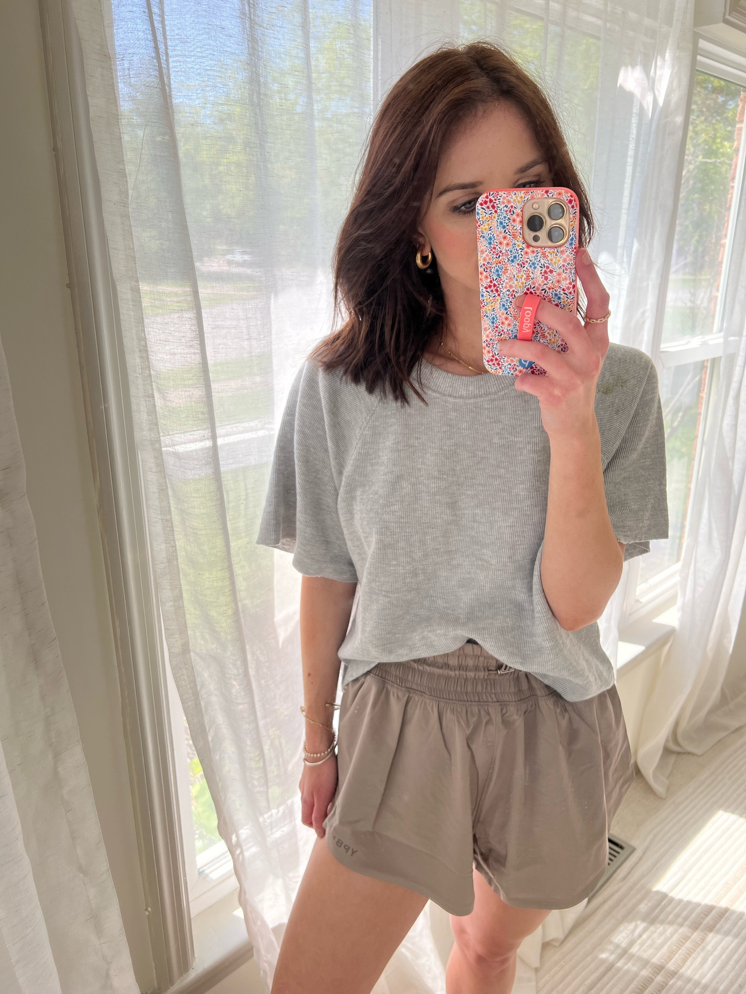 YPB short // Abercrombie short: wearing s (need small) 

Athleisure. Athletic wear. Athletic short. Dolphin short  

#LTKSeasonal #LTKFind #LTKfit