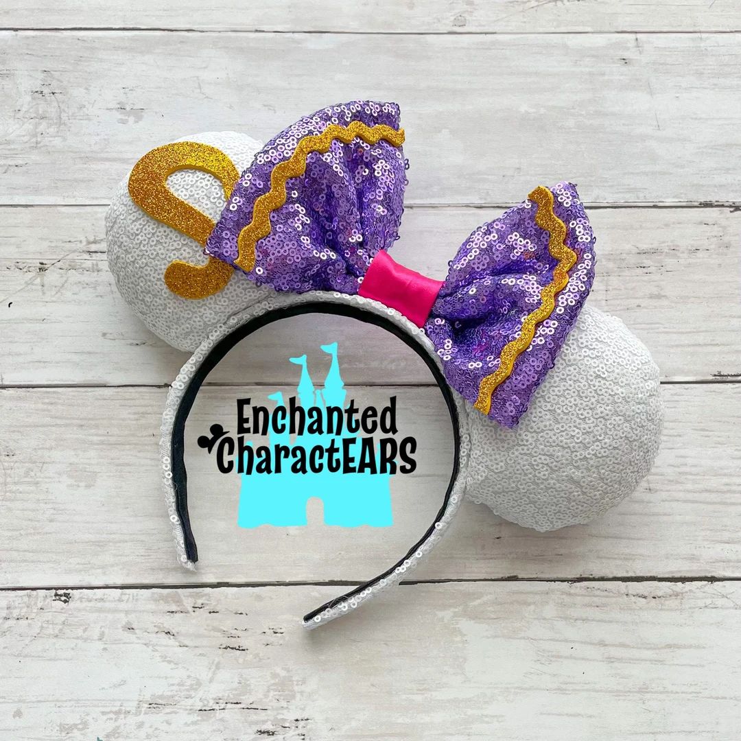 Mrs. Potts Ears Beauty and the Beast Ears Custom Minnie Ears Mouse Ear Headband Mrs Potts ONLY | Etsy (US)