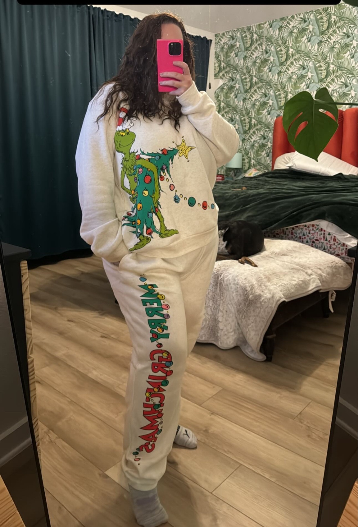 This set is my entire personality. It’s GRINCHMAS TIME!

In size XXL in both, could definitely size down to XL and be comfy!

#LTKHoliday #LTKMidsize #LTKSeasonal