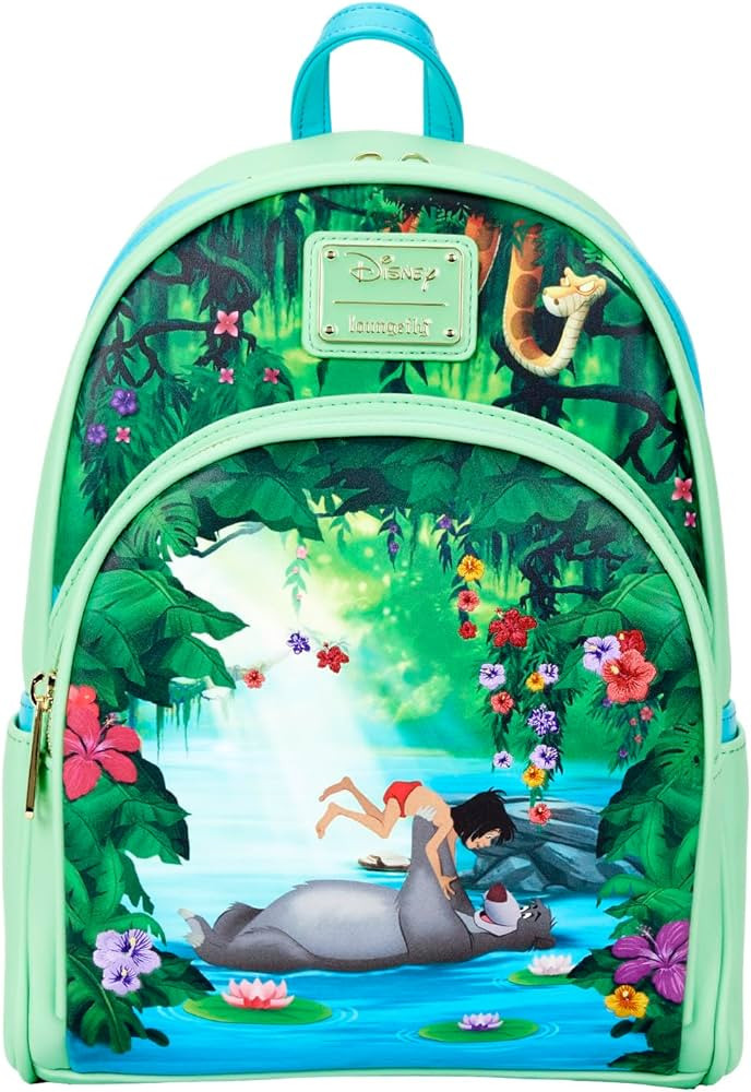 Loungefly Disney Jungle Book Bare Necessities Mini Backpack | Amazon (US)