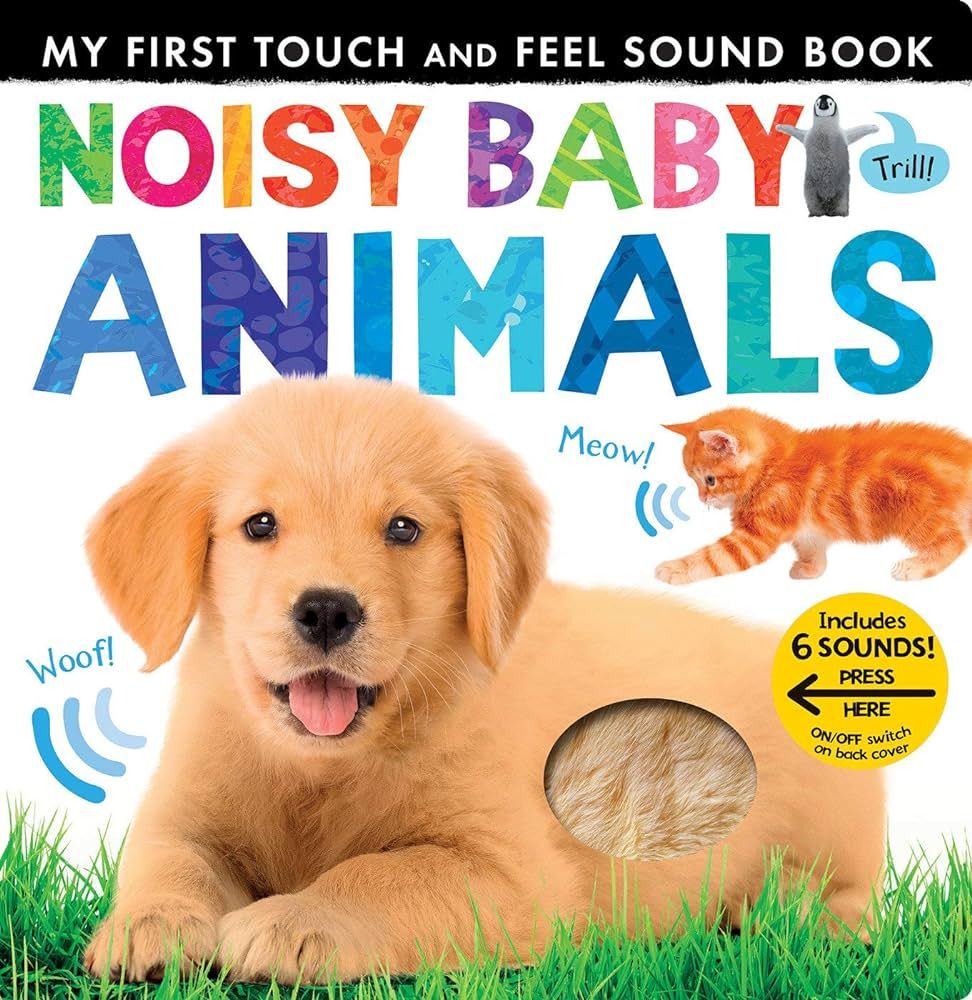 Noisy Baby Animals: My First Touch and Feel Sound Book | Amazon (US)